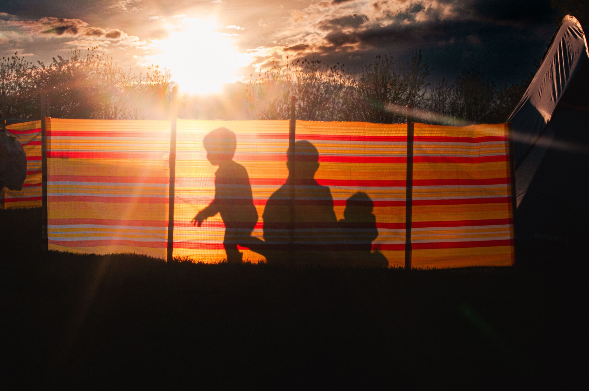 Family camping trip